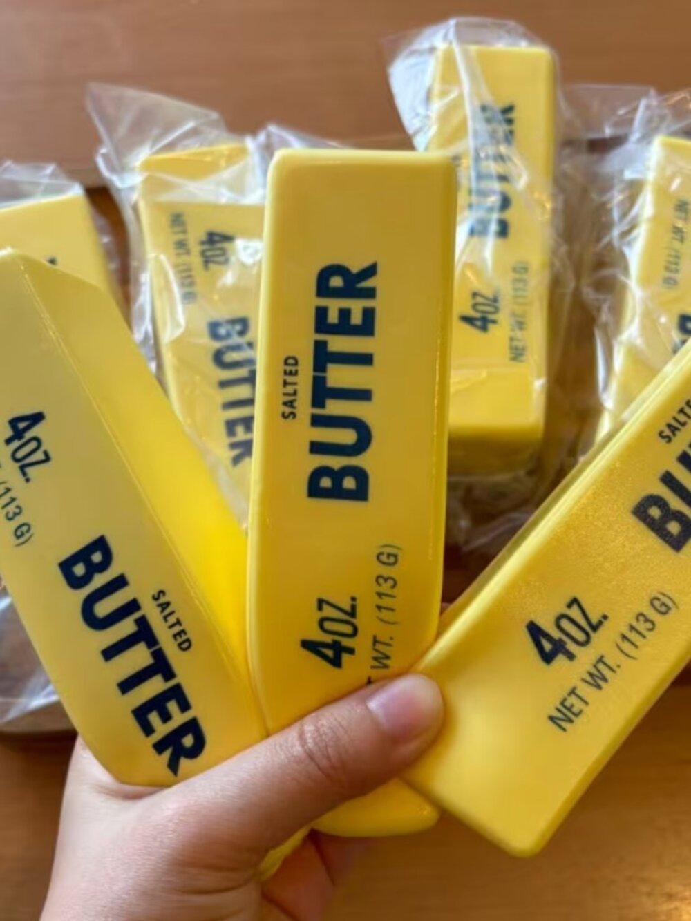 3 Pack of Butter Squishy Viral Toy
